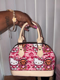 (Preorder) Pink camo x ape shell bag