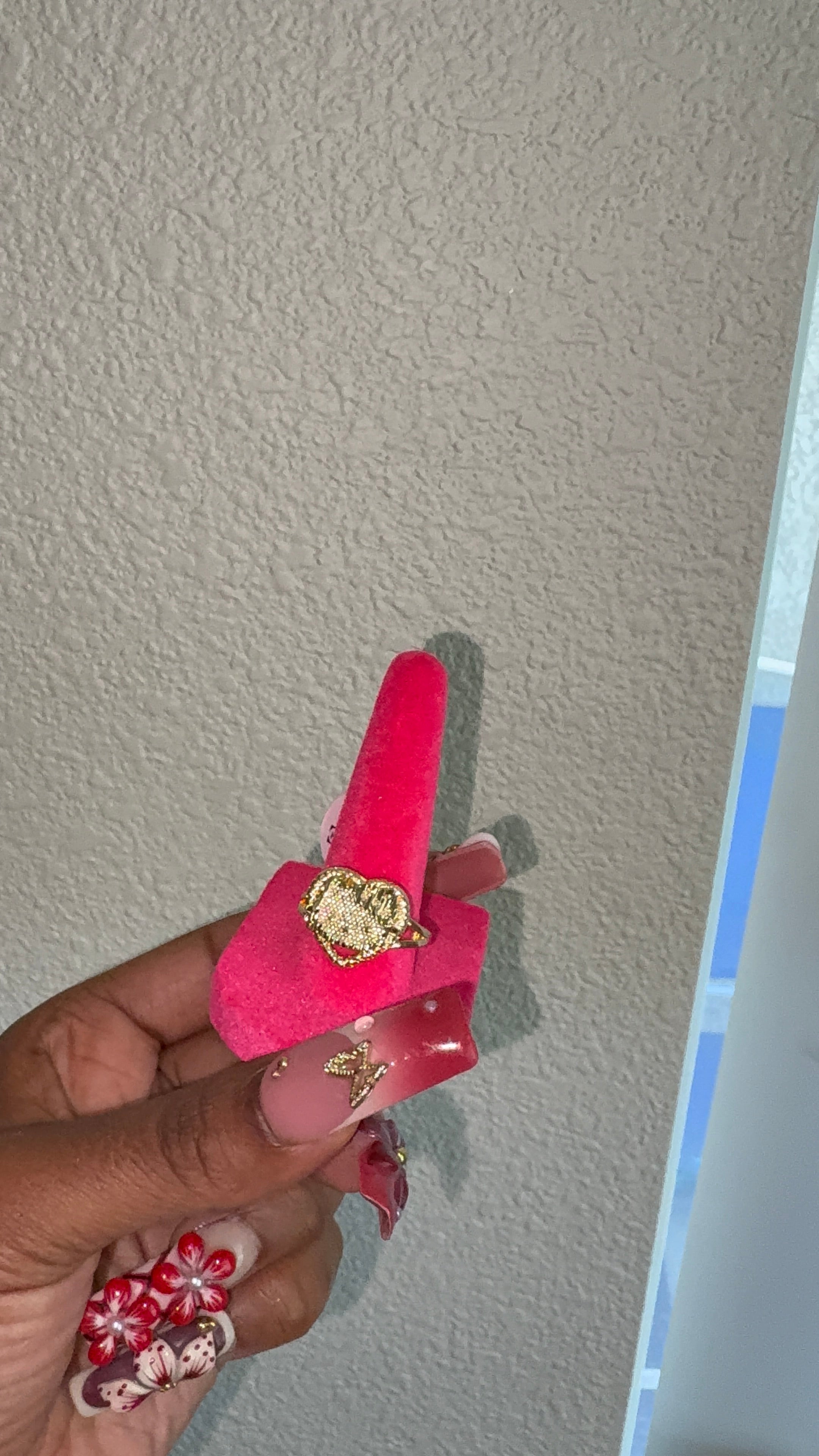 Gold Heart HK Ring