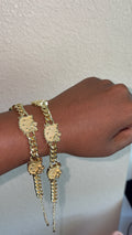 Gold HK 3 face Bracelet