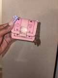 Pink MCM AirPod case