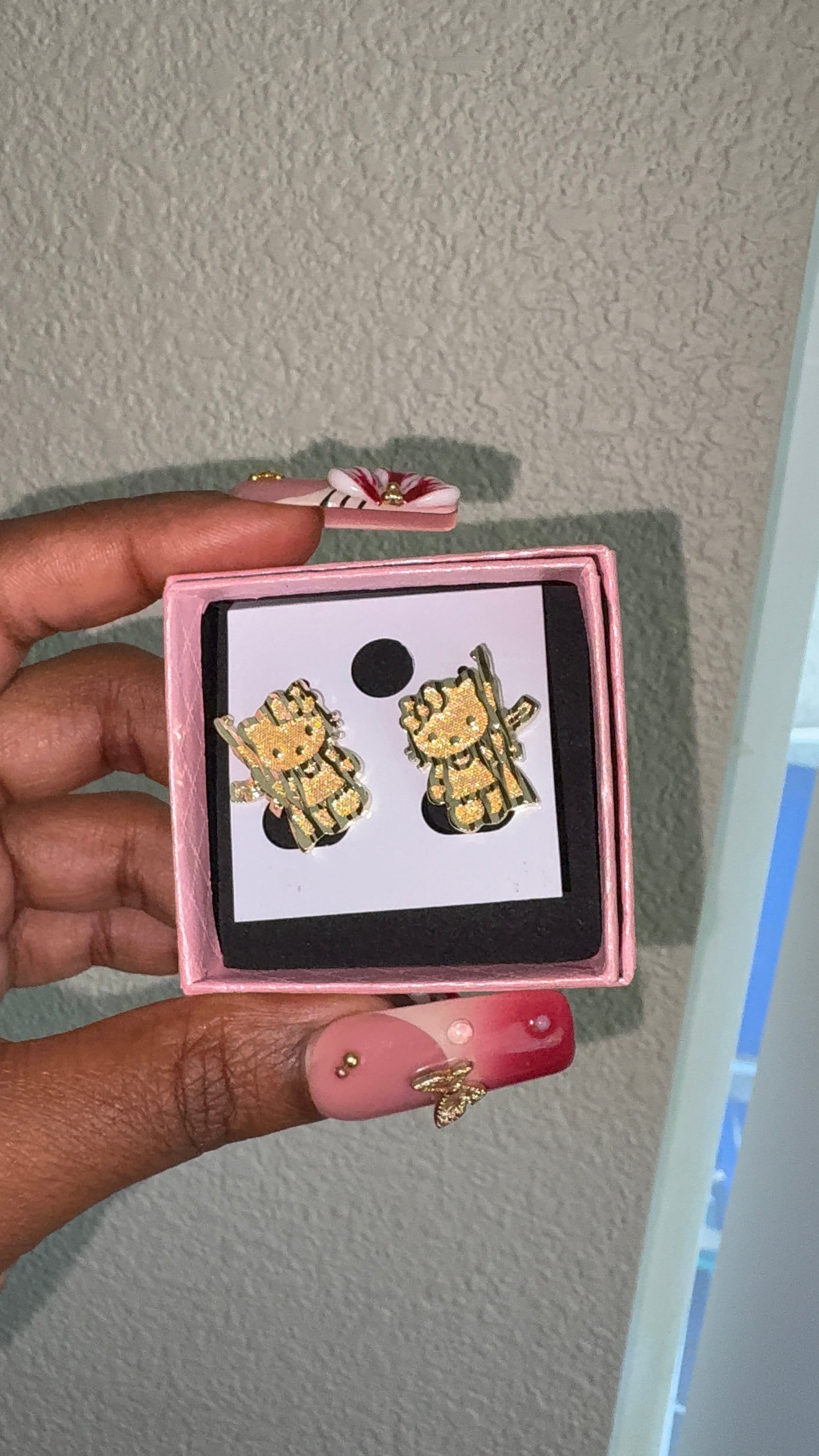 HK AK Earrings