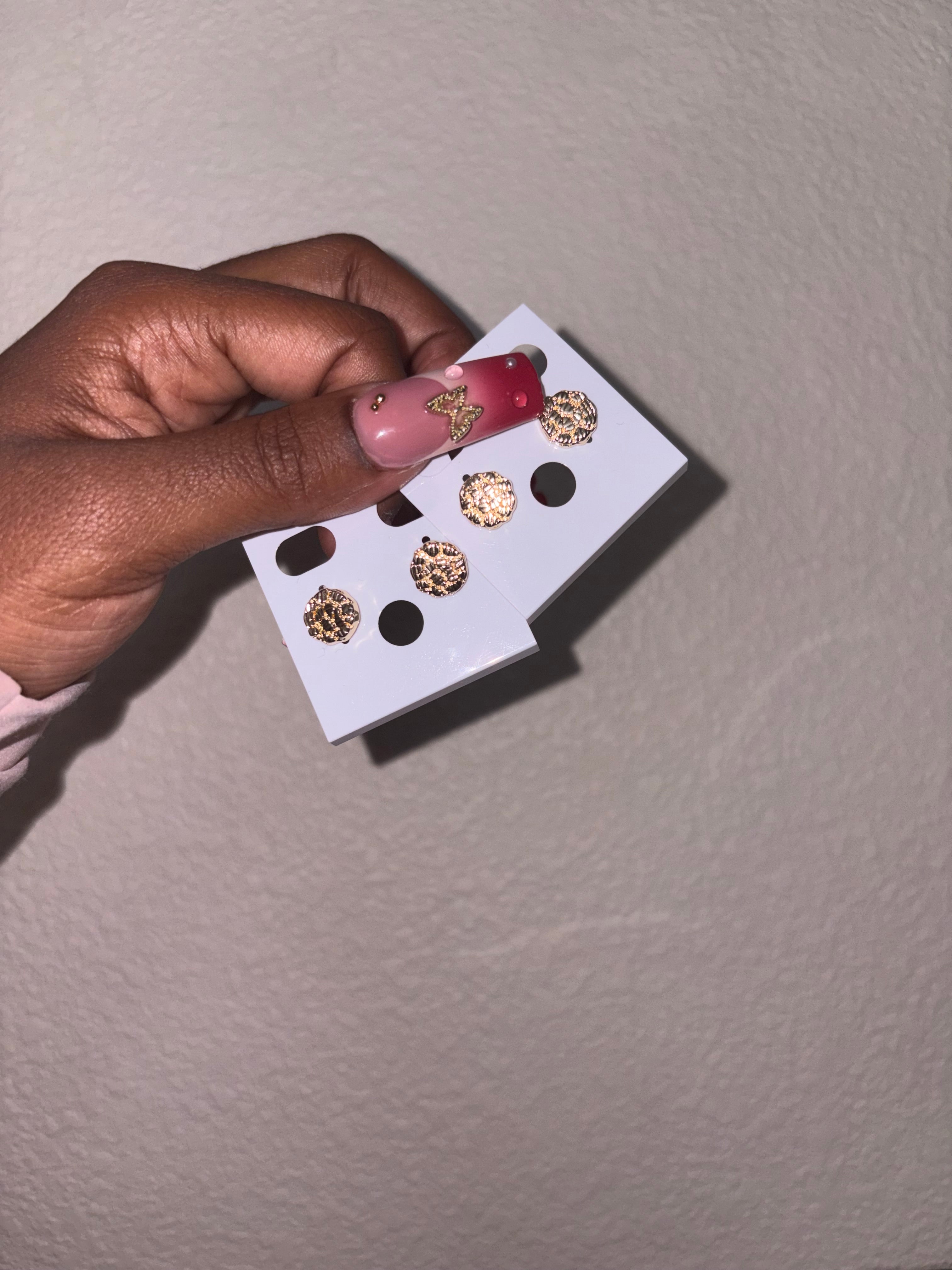 Gold Nugget Earrings