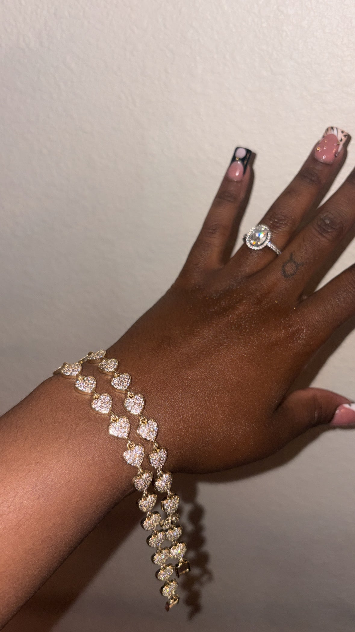 Princess Bling Heart Bracelet