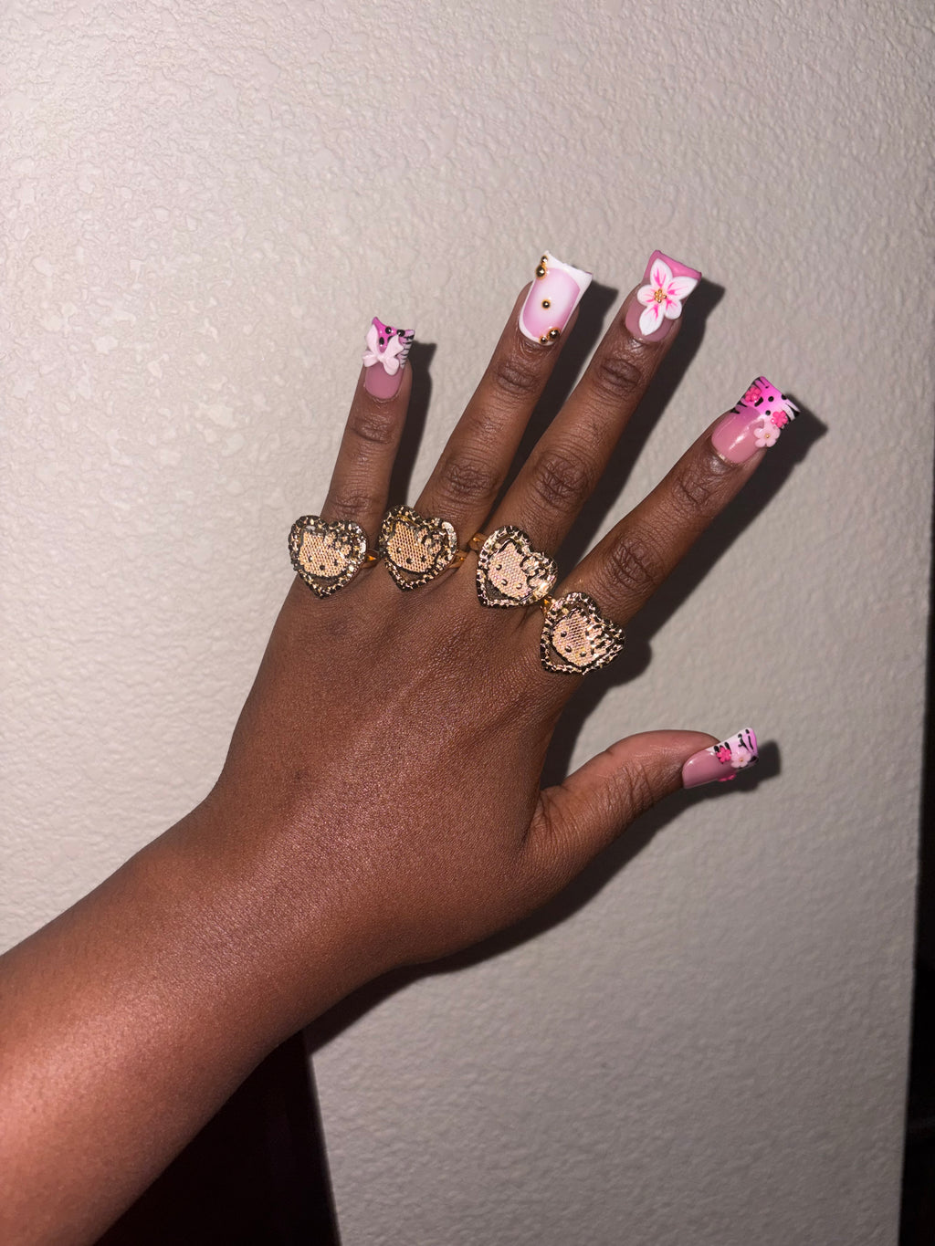 Gold Heart HK Ring