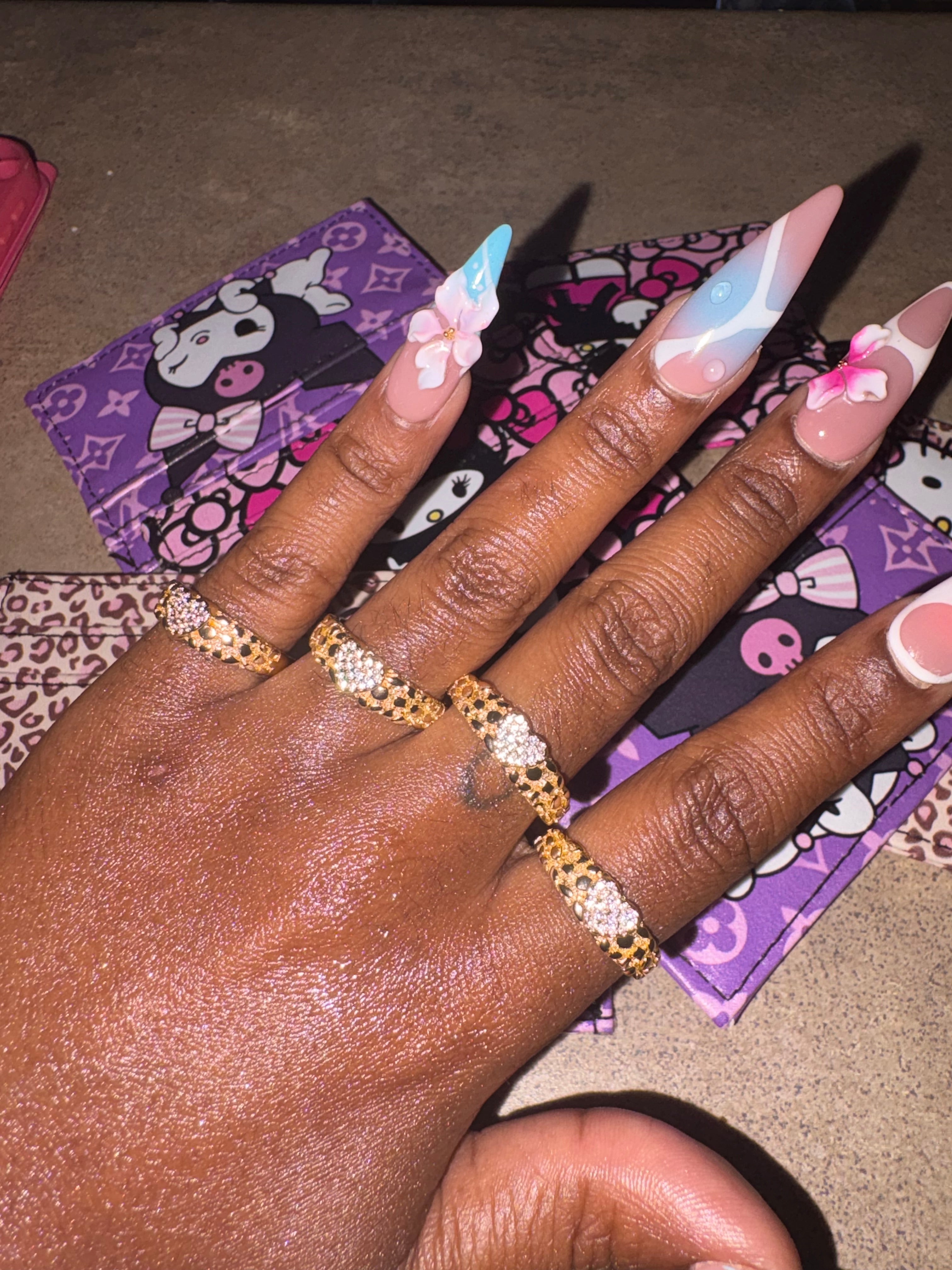 Boss Babe Bling Nugget Ring