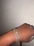 Gold Flower Luxe Bracelet