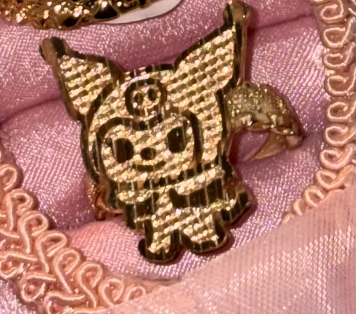 Gold Kuromi Ring