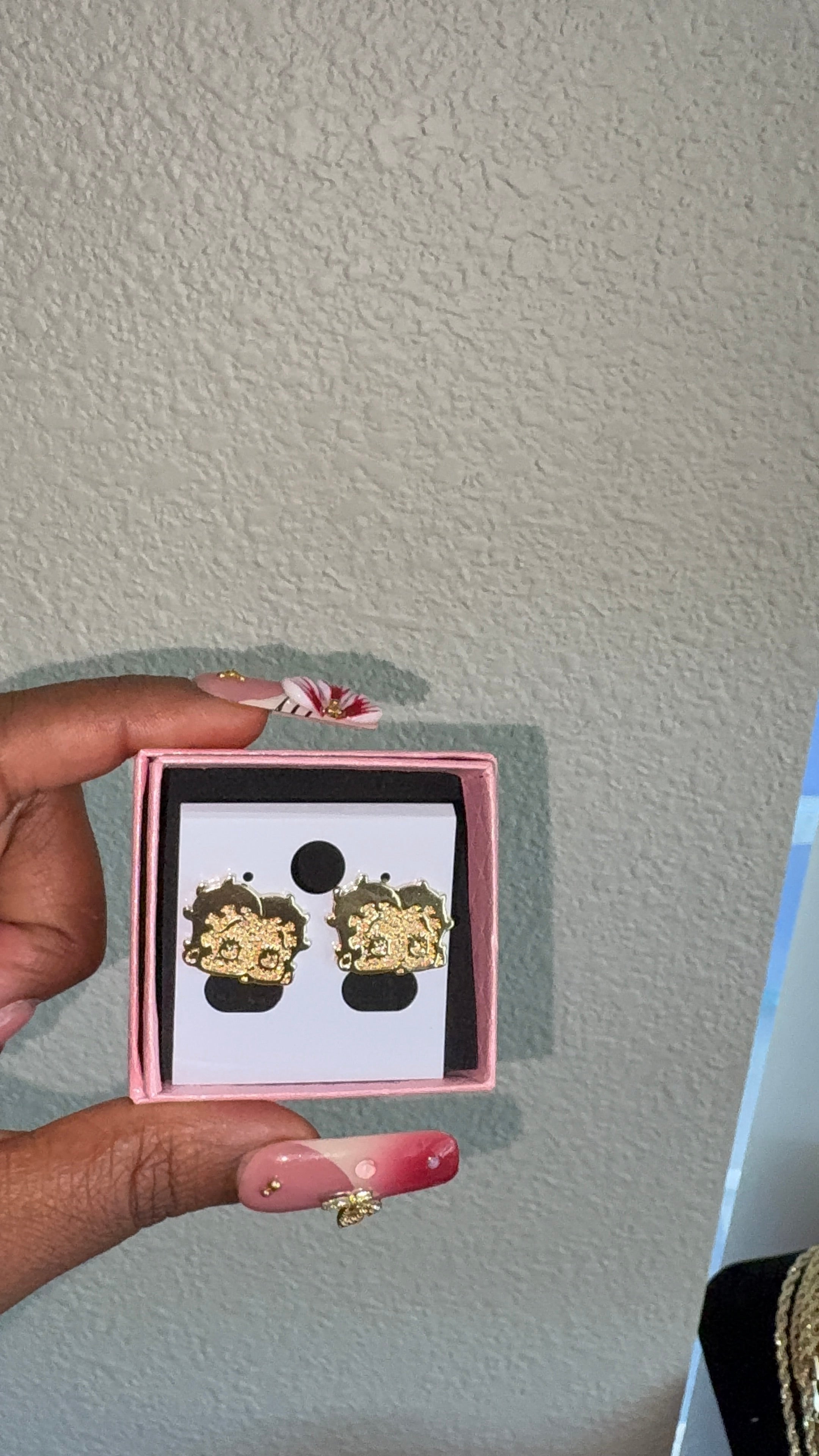BB Face Earrings