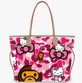 (PRE-ORDER) Pink HK x Camo Ape Tote Bag